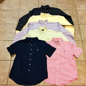 Bundle sale ‼️ boys Polo Ralph Lauren button down shirts.